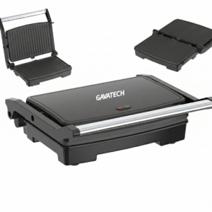 Parrilla Eléctrica Plancha y Sandwichera GAVAGRILL PL1500-BK