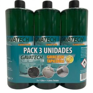PACK 3 x Detergente concentrado 1L para máquina limpia tapicerías